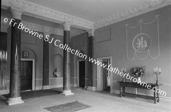 ITALIAN LEGATION  LUCAN HOUSE  ENTRANCE HALL